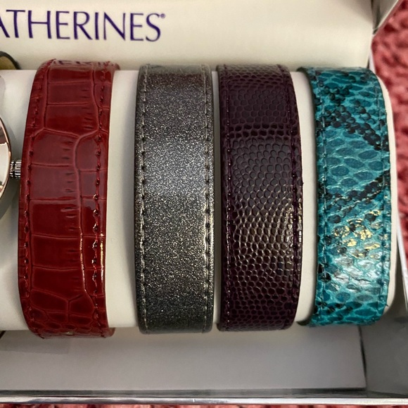 Catherine’s Watch With 7 Different Wristbands! NWOT!! - Picture 6 of 7